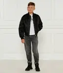 Бомбер Regular fit Calvin Klein Jeans, черный - фото 2