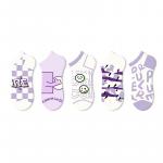 Унисекс носки JKN, иллюстрированные носочки (5 пар) - фото 2