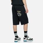 Повседневные шорты мужские черные Evisu, черный - фото 4