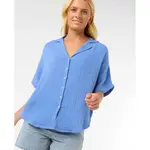 Рубашка с коротким рукавом Rip Curl Premium Surf, синий - фото 4