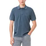 Поло с эффектом состаренности LACOSTE, синий - фото 7