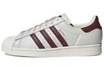 Adidas Superstar Off White Maroon - фото