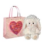 Плюшевая игрушка кролик с висячими ушами высота 30см Abay - фото