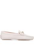 Tod's лоферы Gommino, белый - фото