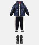 Аликсан пуховик Moncler, синий - фото 2