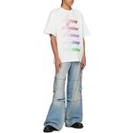 Футболка с несколькими логотипами WE11DONE, белый - фото 5