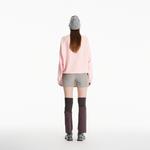 Nerdy Свитшот унисекс светло-розовый - фото 7