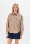 Блуза ONLY ONLRINEA BUTTON POCKET SHIRT, Beige - фото