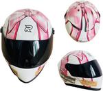 Шлем мотоциклетный PUMEXFE, розовый - фото