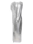 Платье Rabanne из металлизированной сетки, серебряный - фото 2