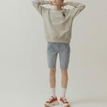 MLB Свитшот унисекс серый - фото 7