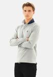 Поло U.S. Polo Assn. Polo shirt, Grau-Navy/Grey - фото