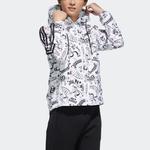 Белая толстовка Men's White Adidas Neo - фото 5