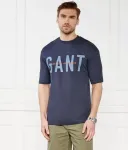 Футболка regular fit Gant, темно-синий - фото 3