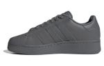 Кроссовки Adidas Superstar XLG Grey Core Black, серый - фото