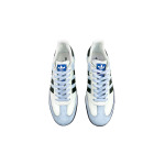 Кроссовки adidas originals SAMBA OG Skateboarding Shoes Unisex Low-top Blue/black/white, белый - фото 5