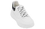 Кроссовки oversized court trainer 'white black' Alexander Mcqueen, белый - фото 3