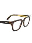 TOM FORD Eyewear square-frame очки, коричневый - фото 5