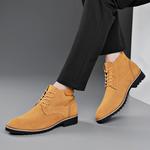 Мужские ботинки Cahhrrn X Martin Boot Men Beige Romon - фото 16