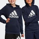 Детская толстовка Adidas, темно-синий - фото