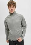Толстовка Jack & Jones Zip-up sweatshirt, Gray Flannel/Grey - фото 5