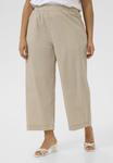 Брюки Kaffe Curve, бежевый - фото