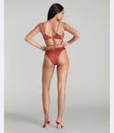 Бикини топ Кристиана Agent Provocateur, коричневый - фото 4