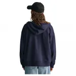 Толстовка Gant 4201412 full zip, синий - фото 2