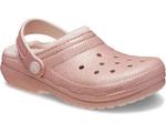 Сабо Crocs Kids Classic Lined Glitter Clogs, цвет Quartz - фото 7