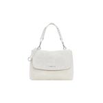 Белая полиэтиленовая сумка Desigual, белый - фото