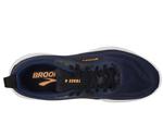 Туфли Brooks Trace 4, цвет Peacoat/Black/Orange Pop - фото 2