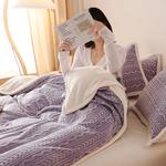 Boyang Одеяло флисовое 180х200 см, цвет лаванда - фото 2