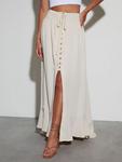 Длинная юбка Milan Kiss, кремовый - фото