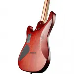 Электрогитара Cort KX Series с 6 струнами, черная с гравировкой - фото 4