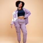 Рубашка на пуговицах Arriva Wondery, сиреневый - фото 4