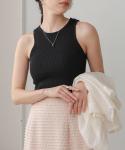 Американская ребристая майка Bab, цвет Black - фото 7