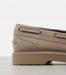 Мокасины из замши Monili Brunello Cucinelli, Ice - фото 5