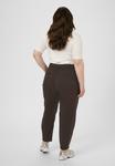 Брюки Kaffe Curve Trousers, Black Coffee/Dark Brown - фото 3