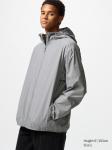Парка с защитой от ультрафиолета Uniqlo, 03 серый - фото 2