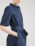 Платье-рубашка NÜMPH GIANA, темно-синий - фото 3