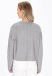 Джемпер DreiMaster Jumper, Light Grey Melange/Mottled Light Grey - фото 3