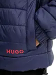 Стёганая куртка на молнии Hugo, синий - фото 5