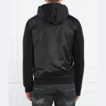 Толстовка обычного кроя с капюшоном Karl Lagerfeld, черный - фото 3