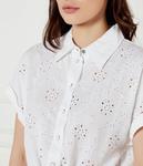 Рубашка Бригитта Regular fit Guess Jeans, белый - фото 4