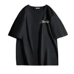 Футболка унисекс HUANQIU, темно-серая (фирменная вышивка логотипа на груди) - фото 2