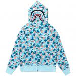 Свитшот City Limited Collection FW25 унисекс A Bathing Ape, синий - фото