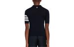 THOM BROWNE Поло мужское морской синий - фото 4