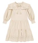 Платье миди с вышивкой Geraldine The New Society, песочный - фото