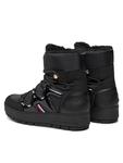 Снегоступы Patent Snowboot Tommy Hilfiger, черный - фото 3