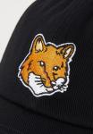Бейсболка LARGE FOX HEAD UNISEX Maison Kitsuné, черный - фото 4